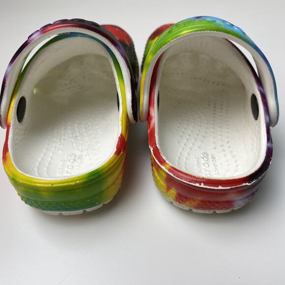 Crocs Tie Dye Sz4 - Picture 7 of 9